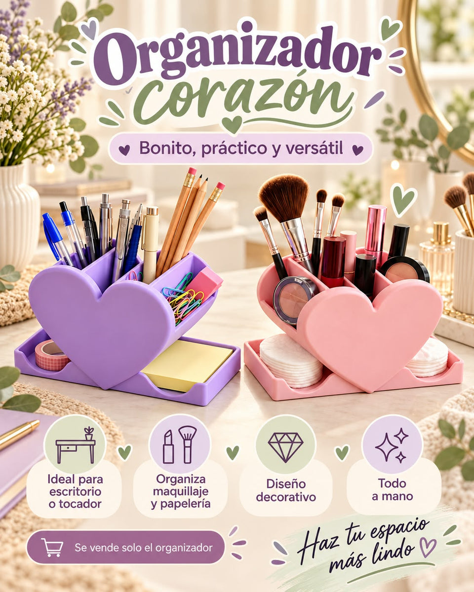 Organizador de corazón