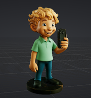 Figura 3D personalizada desde tu foto