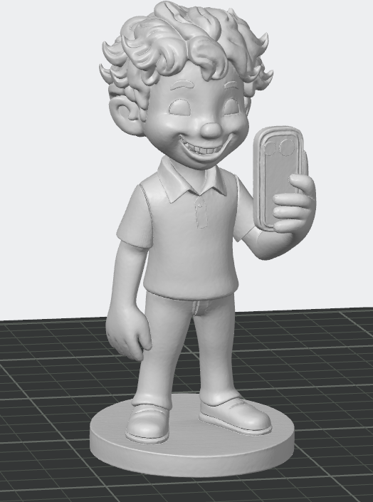 Figura 3D personalizada desde tu foto