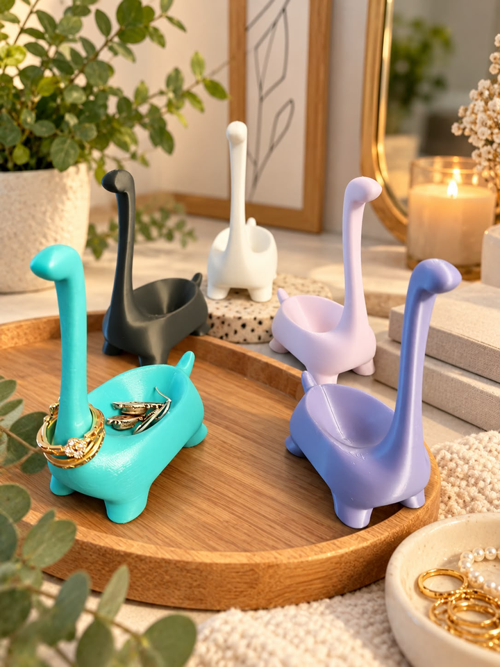 Organizador de joyas dinosaurio